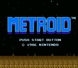 Metroid Title Screen