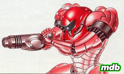 Samus' Classic Gun Stance