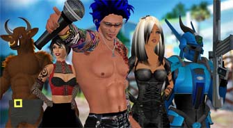 Second Life 3D-world screenshot