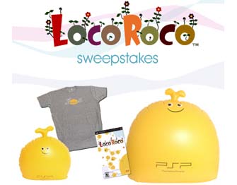 LocoRoco sweepstakes LocoRoco sweepstakes