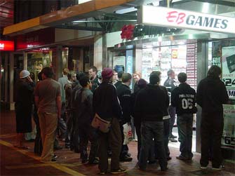 Wii lines in Australia