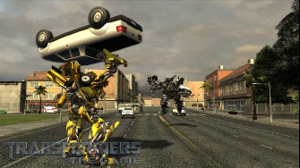 Click here for a bigger Transformers: The Game screenshot transformers the game screenshot