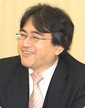 Iwata . . . looks like he's having fun