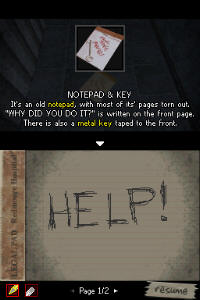 Dementium: The Ward DS screenshot