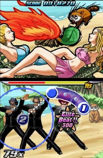 The Carrington Sisters - Elite Beat Agents Screenshot Blonde Bombshells - Elite Beat Agents Screenshot