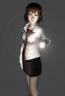 Click for bigger Fatal Frame 1 Miku flashlight picture