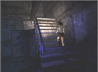 Fatal Frame 1 Screenshot - Miku Stairs (PS2 & Xbox)