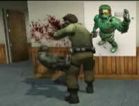 in-game death scene