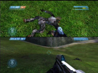 Dead in the Grass - Halo 1: Combat Evolved Screenshot Xbox Dead in the Grass - Halo 1: Combat Evolved Screenshot Xbox
