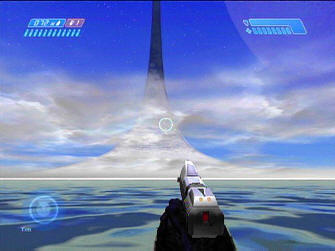 Yes, I'd love to die RIGHT here! - Halo 1: Combat Evolved Screenshot Xbox Yes, I'd love to die RIGHT here! - Halo 1: Combat Evolved Screenshot Xbox