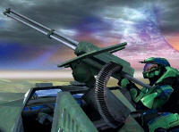 Warthog M41 LAAG Gun - Halo 1: Combat Evolved Weapon