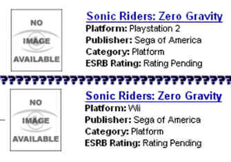 Sonic Riders 2: Zero Gravity confirmation Sonic Riders 2: Zero Gravity confirmation