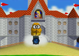 Super Mario 64 Screenshot - Lakitu Cameraman