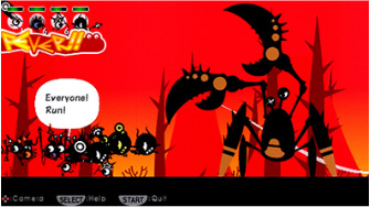 Patapon PSP screenshot Patapon PSP screenshot