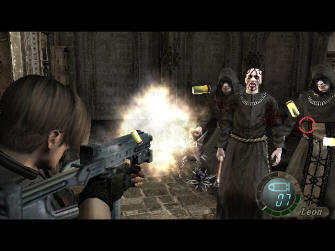 Resident Evil 4 Wii Screenshot - Cultists