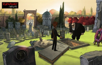 Click here for bigger Runaway 3: A Twist of Fate artwork Runaway 3: A Twist of Fate artwork