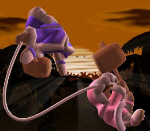 Ice Climbers Belay Move - Super Smash Bros. Melee Screenshot
