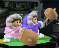 Ice Climbers Character Super Smash Bros. Melee Screenshot