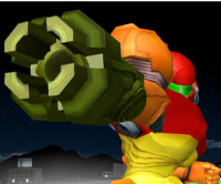 Samus Character Super Smash Bros. Melee Screenshot