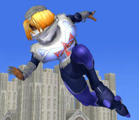 Sheik Character - Super Smash Bros. Melee Screenshot