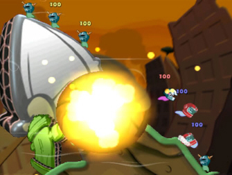 Worms: A Space Oddity screenshot Worms: A Space Oddity screenshot