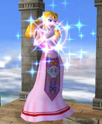 Zelda Character - Super Smash Bros. Melee Screenshot