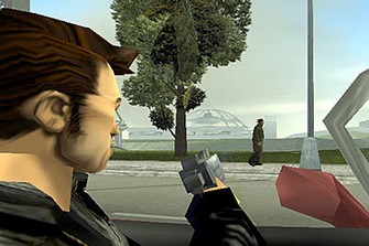 Grand Theft Auto 3 drive-by shooting screenshot