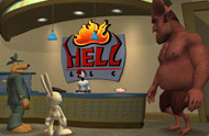 Sam and Max visit Hell