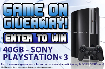 Win this 40GB PlayStation 3 console