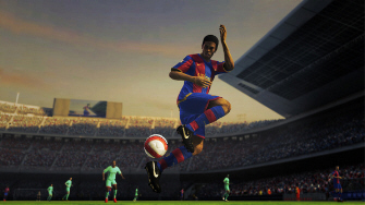 FIFA 09 Screenshot. Click for big pic FIFA 09 Screenshot