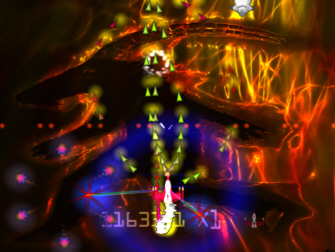 Gridrunner+++ screenshot shows a Sheepie at the top! Click for big pic Gridrunner+++ screenshot shows a Sheepie at the top!