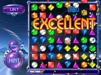 Excellent combo in Bejeweled (screenshot)
