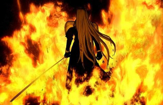 The town burns, can it be saved? Just like Sephiroth in Final Fantasy VII . . .