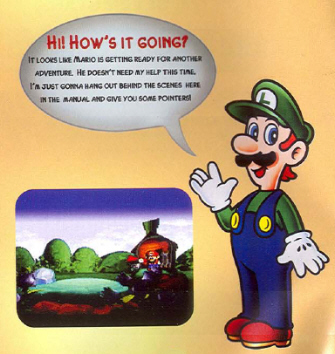 Super Mario RPG Luigi Artwork