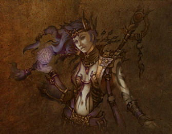 The Wizard Diablo III Character Class Concept Art