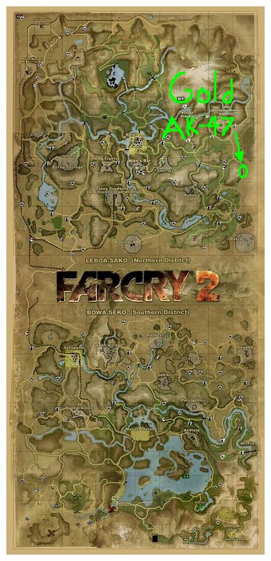 far cry 2 maps outline