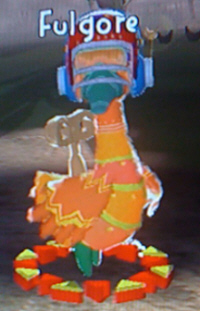 Fulgore looks quite different in Viva Pinata!