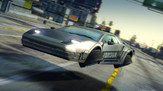 Burnout Paradise DeLorean Jansen 88 Special Hover Car Screenshot