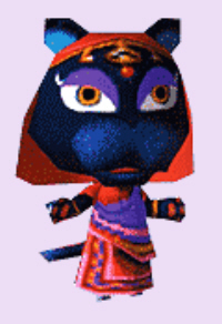 Animal Crossing Katrina Character Artwork