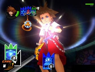 Kingdom Hearts Re: Chain of Memories PS2 screenshot