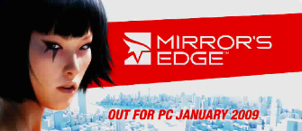 Mirror's Edge PC Release Date Banner Mirror's Edge PC Release Date Banner