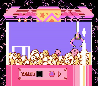 Kirby's Adventure Crane Fever Mini-Game Screenshot. Click for big pic Kirby's Adventure Crane Fever Mini-Game Screenshot