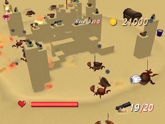 Sandy Beach WiiWare screenshot