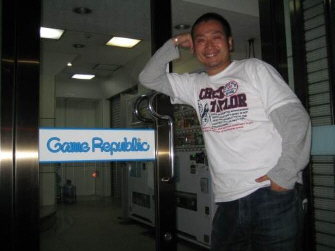 Yoshiki Okamoto at his development company Game Republic