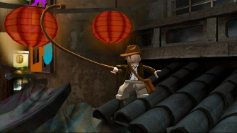 The whip is Indy's special attack, also used for puzzle solving and pulling items