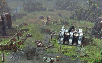 Dawn of War 2 Tiber Outpost Map Screenshot. Click for big pic Dawn of War 2 Tiber Outpost Map Screenshot