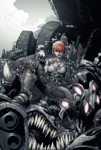 Gears of War comic #9 cover by Jim Lee. Click for big pic Gears of War comic #9 cover by Jim Lee