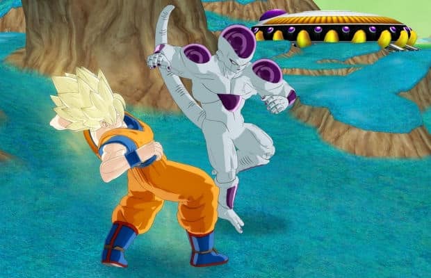 Goku versus Frieza in DBZ Raging Blast Dragon Ball: Raging Blast, 