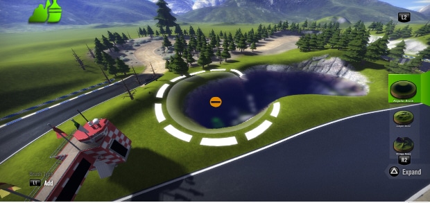 ModNation ModNation Racers racetrack creation screenshot