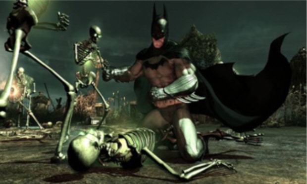 Batman: Arkham Asylum Scarecrow Villain Challenge Map offered as GameStop 
